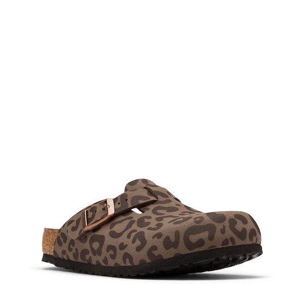 alternate view Birkenstock Boston Clog - Little Kid / Big Kid - Leo MochaALT5