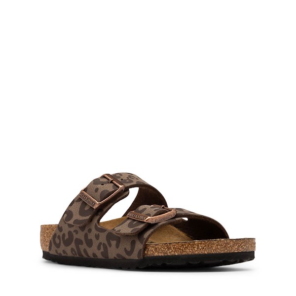 alternate view Birkenstock Arizona Sandal - Little Kid / Big Kid - Leo MochaALT5