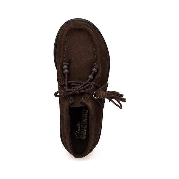 alternate view Womens Clarks Meare Walla Casual Shoe - ChocolateALT2