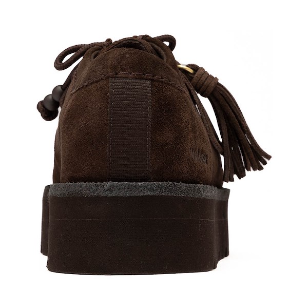 alternate view Womens Clarks Meare Walla Casual Shoe - ChocolateALT4