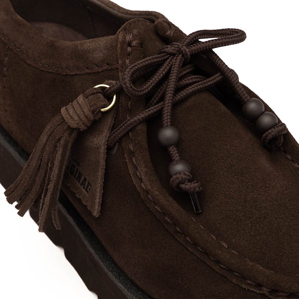alternate view Womens Clarks Meare Walla Casual Shoe - ChocolateALT5B