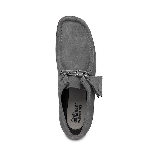 alternate view Mens Clarks Wallabee Lite Casual Shoe - GreyALT2