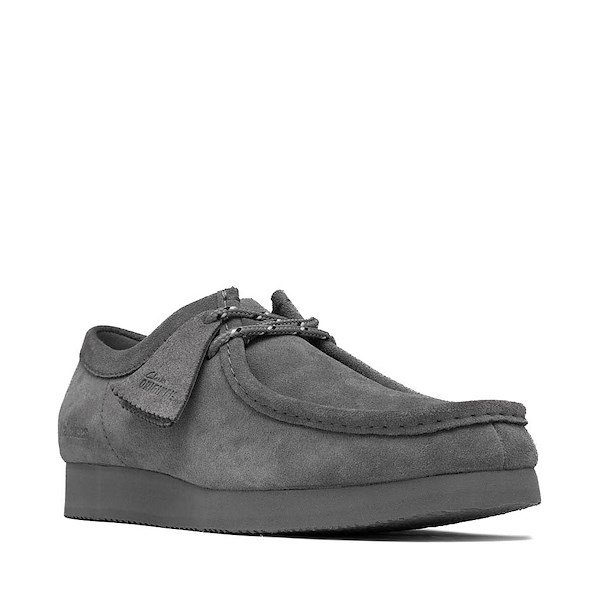 alternate view Mens Clarks Wallabee Lite Casual Shoe - GreyALT5