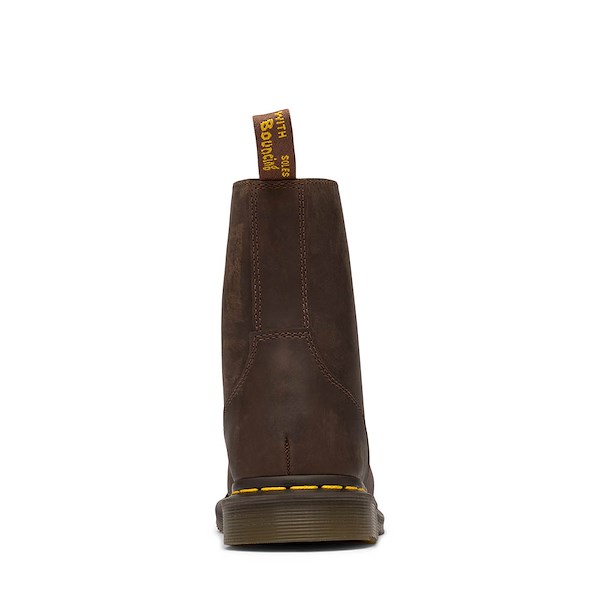 alternate view Womens Dr. Martens Daphny 8-Eye Boot - Dark BrownALT4