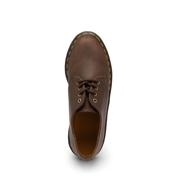 alternate view Womens Dr. Martens Daphny 4-Eye Shoe - Dark BrownALT2