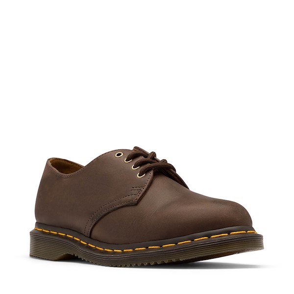 alternate view Womens Dr. Martens Daphny 4-Eye Shoe - Dark BrownALT5
