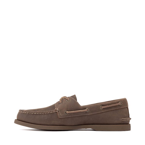 alternate view Mens Sperry Authentic Original&trade; 2-Eye Boat Shoe - BrownALT1