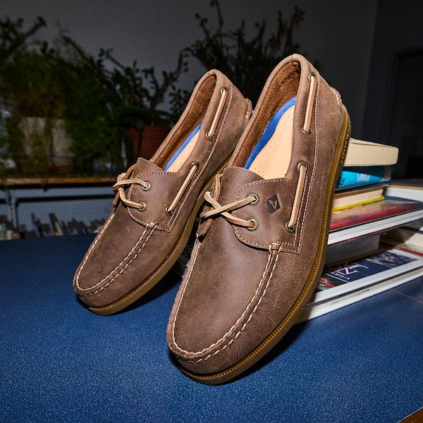 Mens Sperry Authentic Original™ 2-Eye Boat Shoe - Brown | Journeys