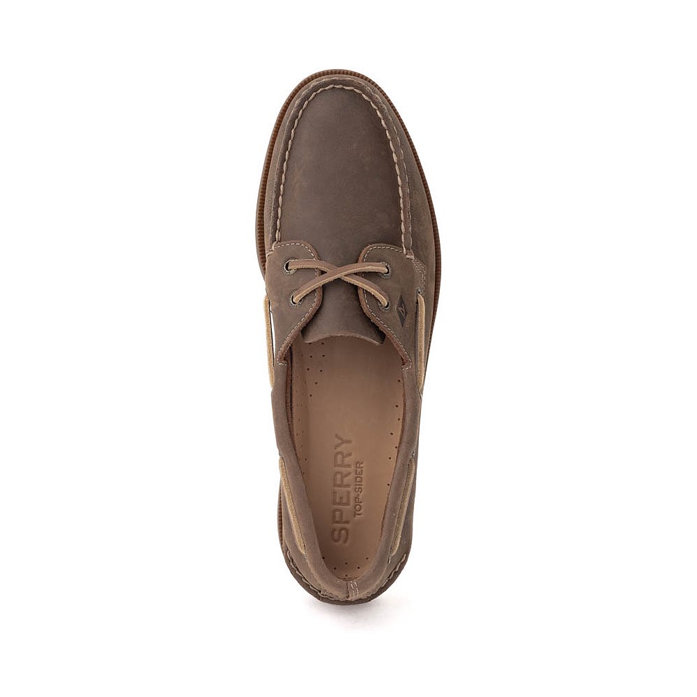 Mens Sperry Authentic Original™ 2-Eye Boat Shoe - Brown | Journeys