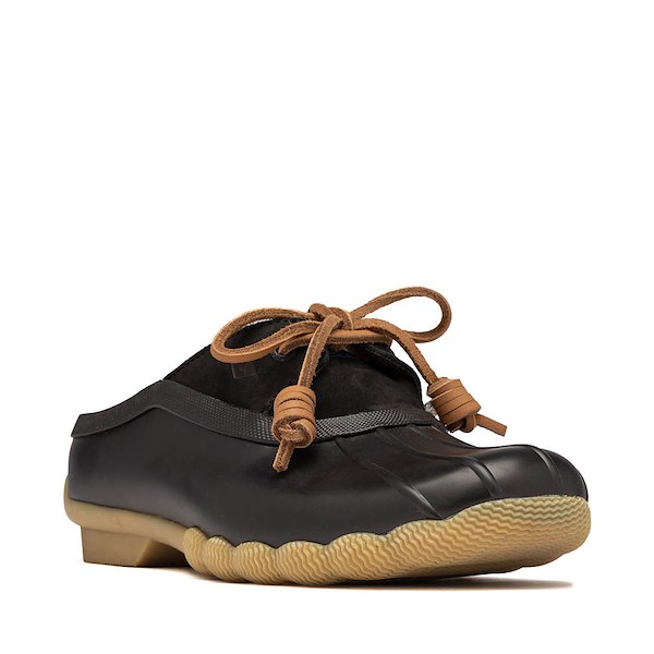 alternate view Womens Sperry Saltwater Duck Mule Clog - BlackALT5