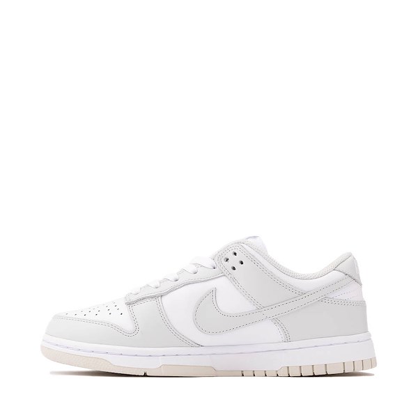 alternate view Womens Nike Dunk Low Athletic Shoe - White / Photon DustALT1