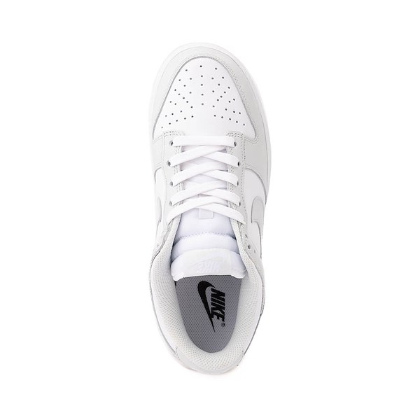 alternate view Womens Nike Dunk Low Athletic Shoe - White / Photon DustALT2
