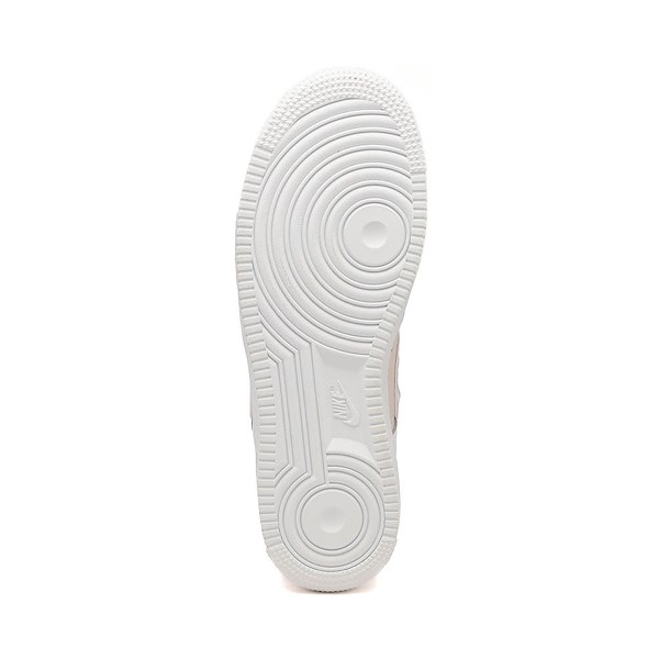 alternate view Womens Nike Air Force 1 '07 SE Athletic Shoe - White / Bleached Lilac / Metallic SilverALT3