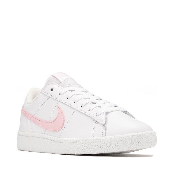 alternate view Nike Tennis Classic Athletic Shoe - Womens - White / Pink FoamALT5