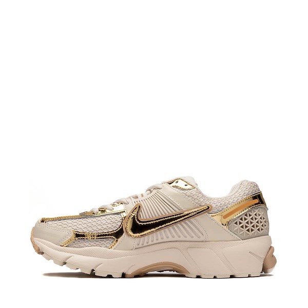 alternate view Womens Nike Zoom Vomero 5 Athletic Shoe - Orewood / GoldALT1