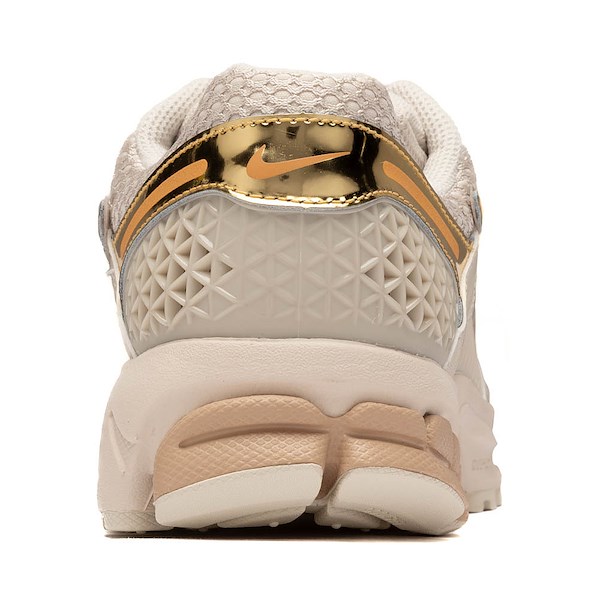 alternate view Womens Nike Zoom Vomero 5 Athletic Shoe - Orewood / GoldALT4
