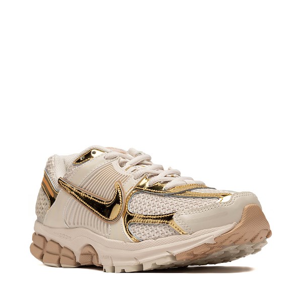 alternate view Womens Nike Zoom Vomero 5 Athletic Shoe - Orewood / GoldALT5