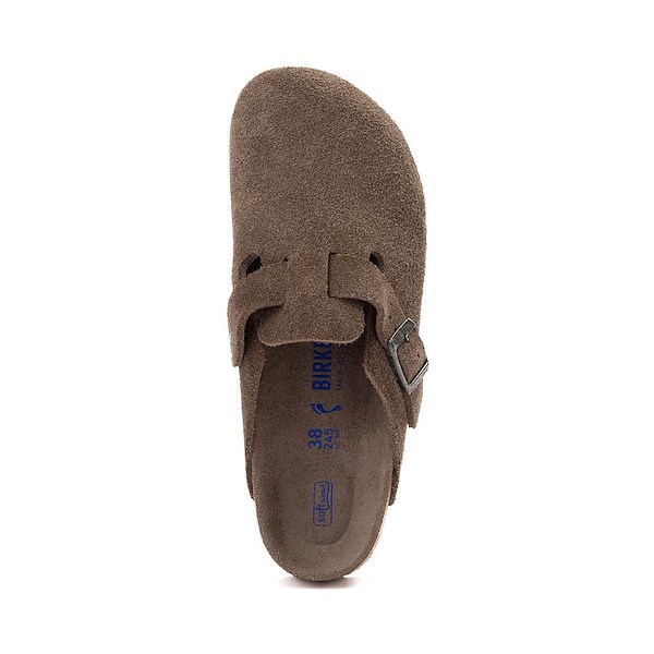 alternate view Mens Birkenstock Boston Soft Footbed Clog - Concrete GrayALT2