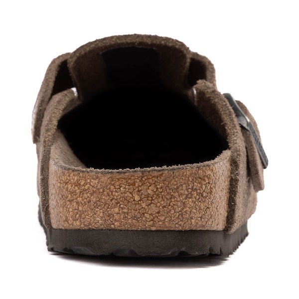 alternate view Mens Birkenstock Boston Soft Footbed Clog - Concrete GrayALT4