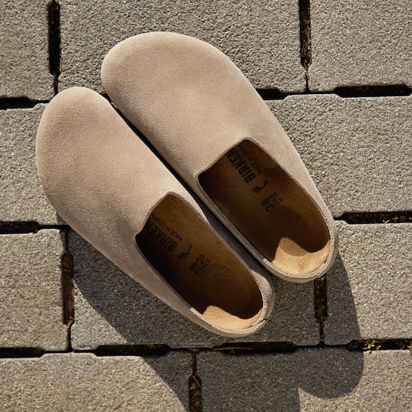 alternate view Mens Birkenstock Amsterdam Wrapped Clog - TaupeHERO