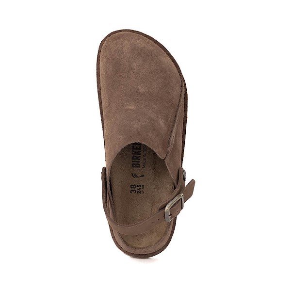 alternate view Womens Birkenstock Lutry Premium Clog - Dark TeaALT2