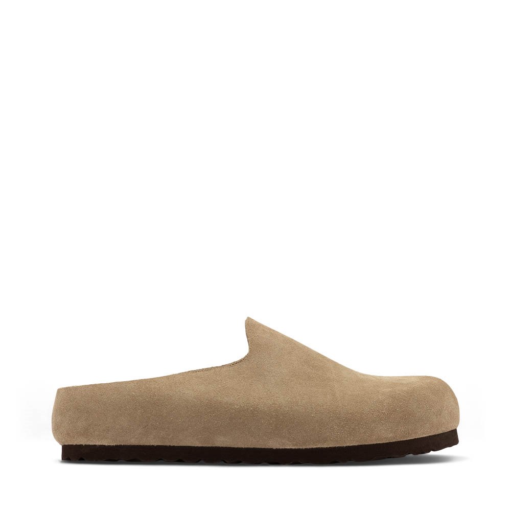 Womens Birkenstock Amsterdam Wrapped Clog - Taupe