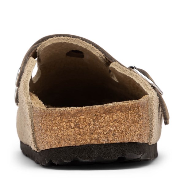 alternate view Womens Birkenstock Blair Suede Clog - TaupeALT4