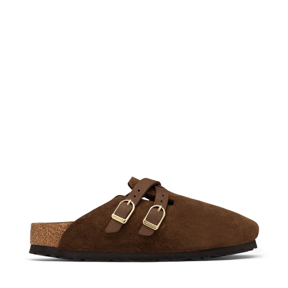 Womens Birkenstock Blair Suede Clog - Carafe