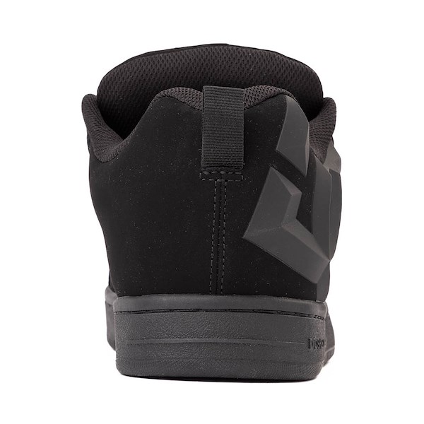 alternate view Mens DC Court Graffik Skate Shoe - Black / Black / BlackALT4