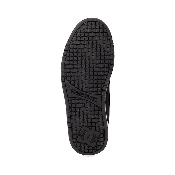 alternate view Mens DC Court Graffik Skate Shoe - Black / WhiteALT3