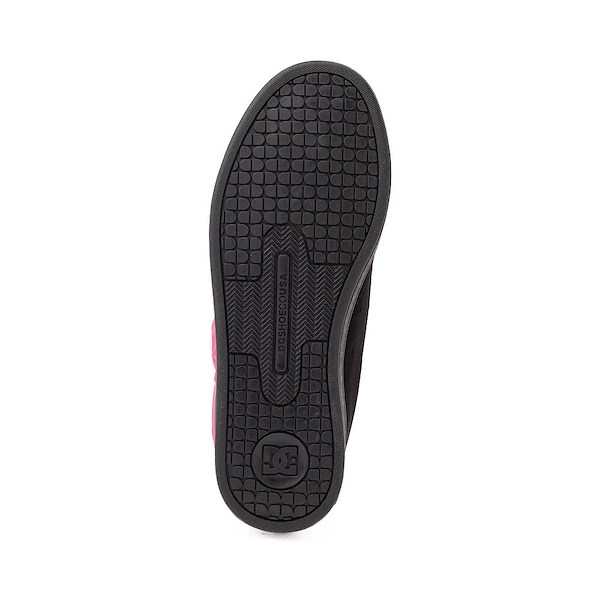 alternate view Womens DC Court Graffik Skate Shoe - Black / PinkALT3