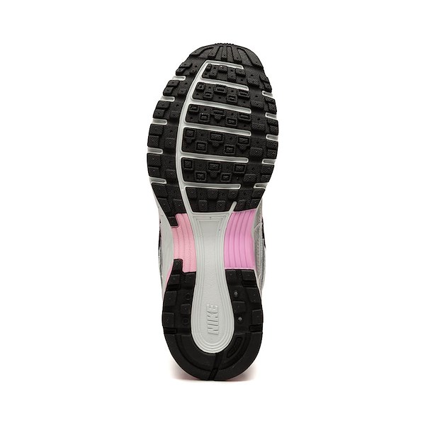 alternate view Womens Nike P-6000 Athletic Shoe - White / Silver / PinkALT3