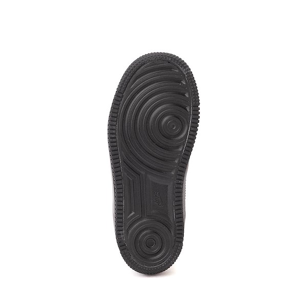 alternate view Nike Force 1 Low Athletic Shoe - Little Kid - Black / Black / Black / BlackALT3