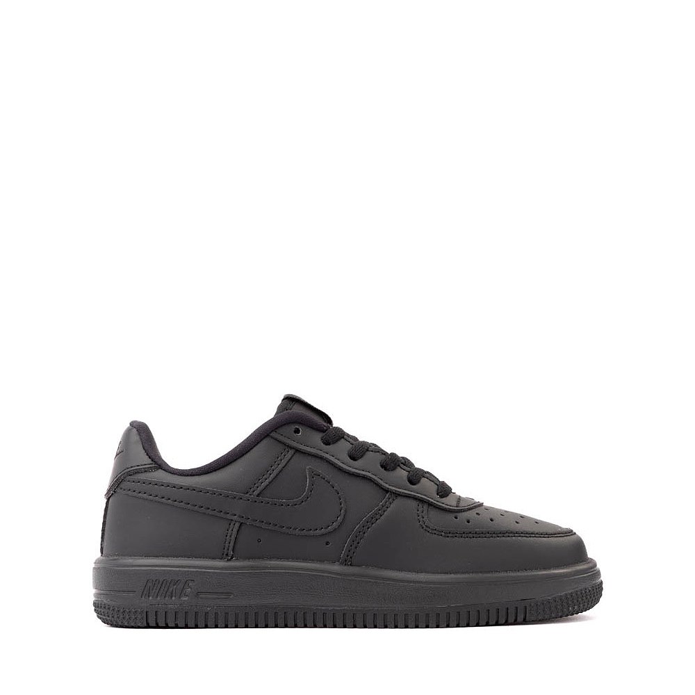 Nike Force 1 Low Athletic Shoe - Little Kid - Black / Black / Black / Black