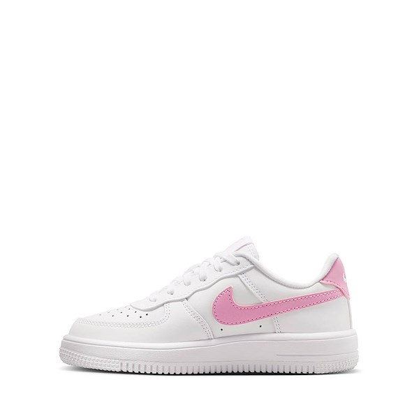 alternate view Nike Force 1 Low Athletic Shoe - Little Kid - WhiteALT1
