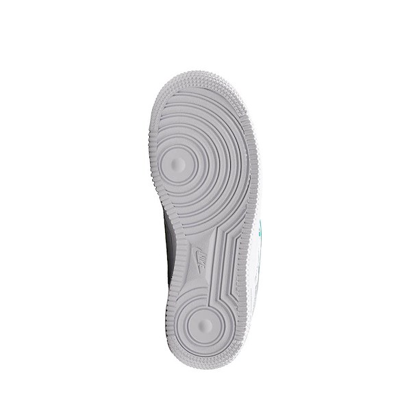alternate view Nike Air Force 1 Athletic Shoe - Big Kid - White / EnergyALT3