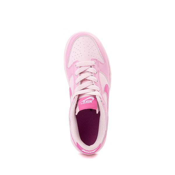 alternate view Nike Dunk Low Athletic Shoe - Little Kid - Pink Rise / Playful Pink / Pink Foam / WhiteALT2