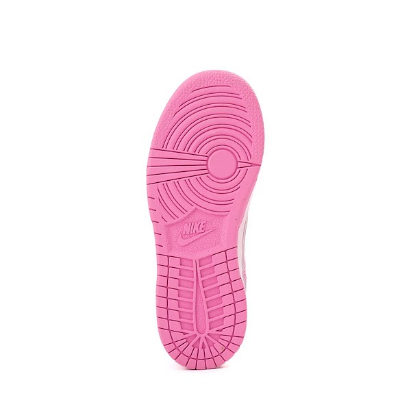 alternate view Nike Dunk Low Athletic Shoe - Little Kid - Pink Rise / Playful Pink / Pink Foam / WhiteALT3