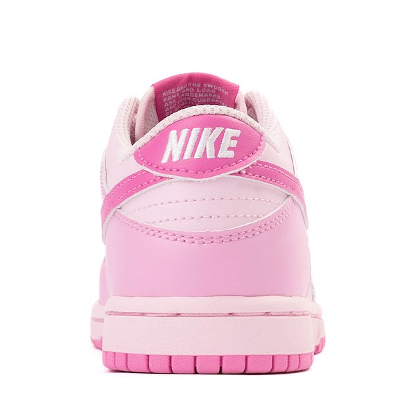 alternate view Nike Dunk Low Athletic Shoe - Little Kid - Pink Rise / Playful Pink / Pink Foam / WhiteALT4