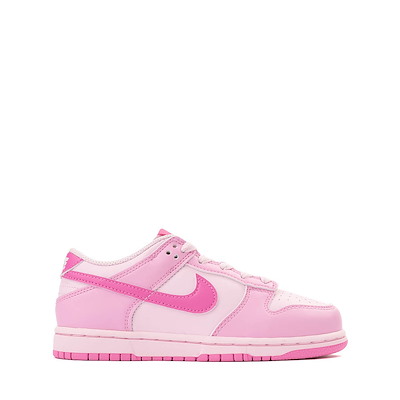 Main view of Nike Dunk Low Athletic Shoe - Little Kid - Pink Rise / Playful Pink / Pink Foam / White