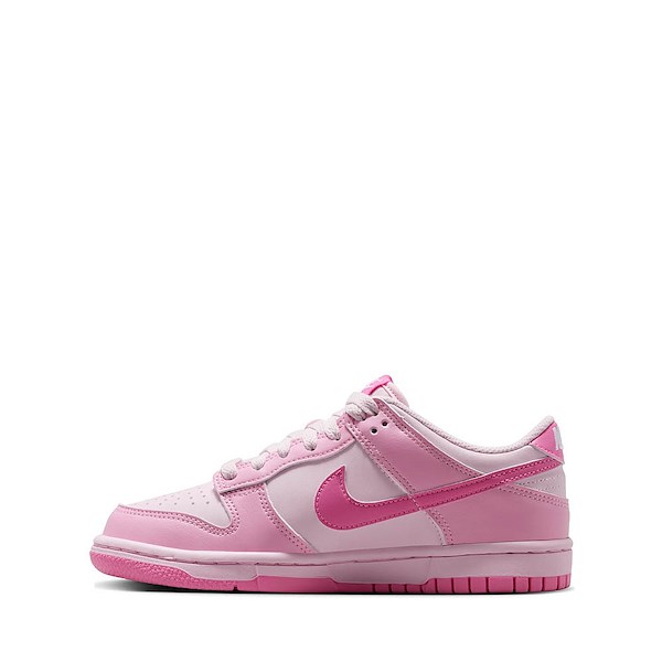 alternate view Nike Dunk Low Athletic Shoe - Big Kid - Pink Rise / Playful Pink / Pink FoamALT1