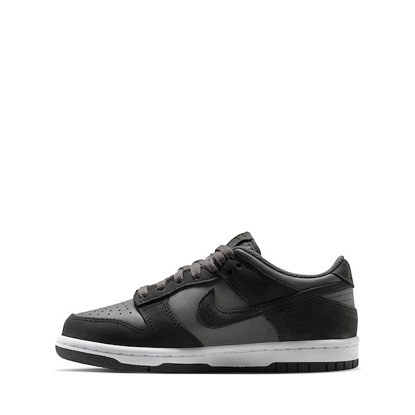 alternate view Nike Dunk Low SE Athletic Shoe - Big Kid - BlackALT1