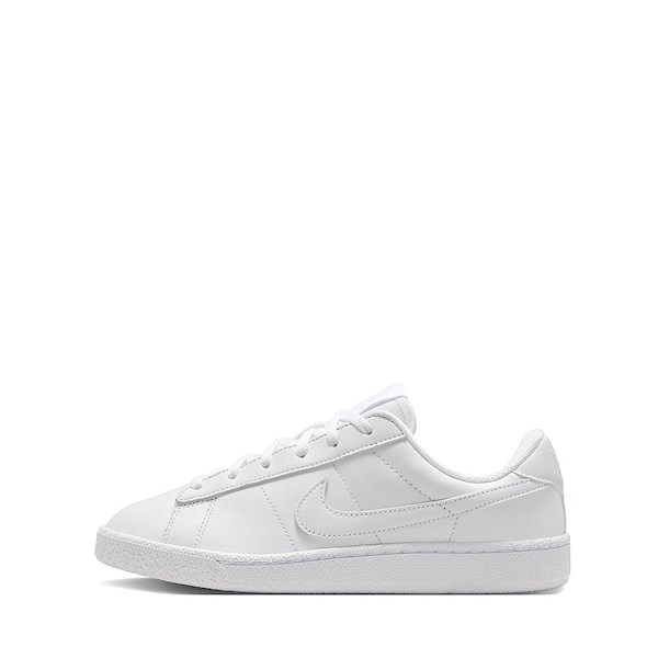 alternate view Nike Tennis Classic Athletic Shoe - Big Kid - White / White / WhiteALT1