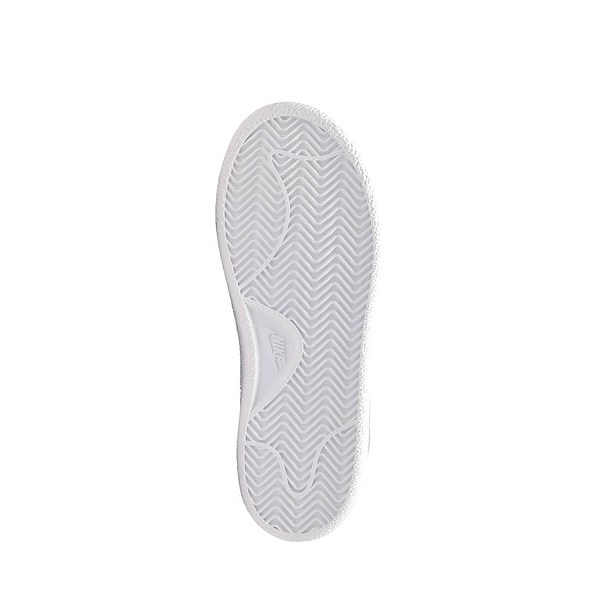 alternate view Nike Tennis Classic Athletic Shoe - Big Kid - White / White / WhiteALT3