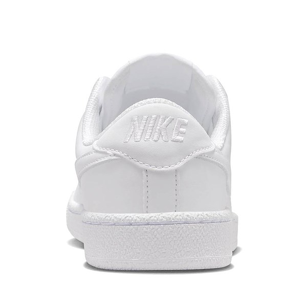 alternate view Nike Tennis Classic Athletic Shoe - Big Kid - White / White / WhiteALT4