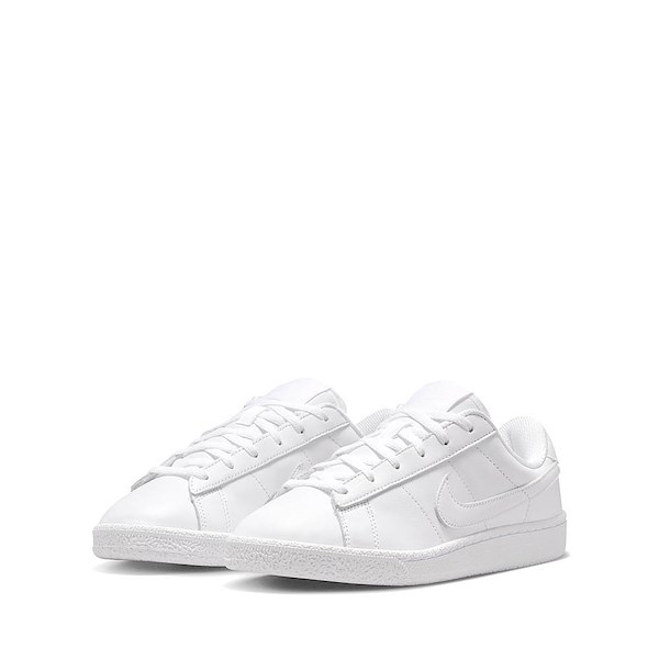 alternate view Nike Tennis Classic Athletic Shoe - Big Kid - White / White / WhiteALT5