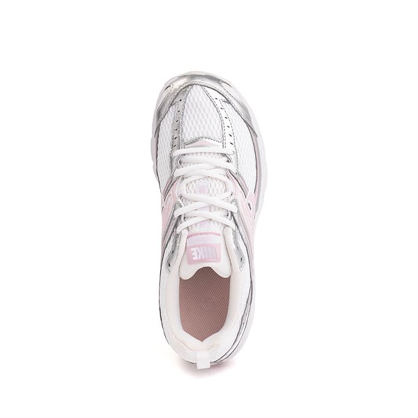 alternate view Nike Air Max Moto 2K Athletic Shoe - Big Kid - White / PinkALT2
