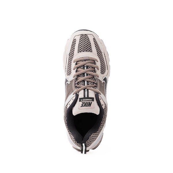 alternate view Nike Vomero 5 Athletic Shoe - Big Kid - College Grey / Cave Stone / Metallic Silver / BlackALT2