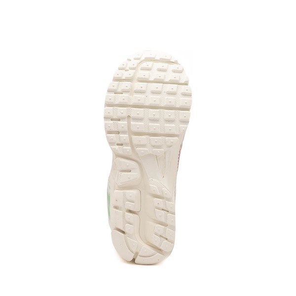 alternate view Nike Vomero 5 Athletic Shoe - Big Kid - Sail / Pink Foam / Arctic GreenALT3