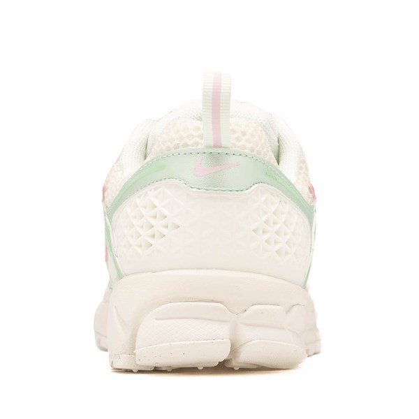 alternate view Nike Vomero 5 Athletic Shoe - Big Kid - Sail / Pink Foam / Arctic GreenALT4